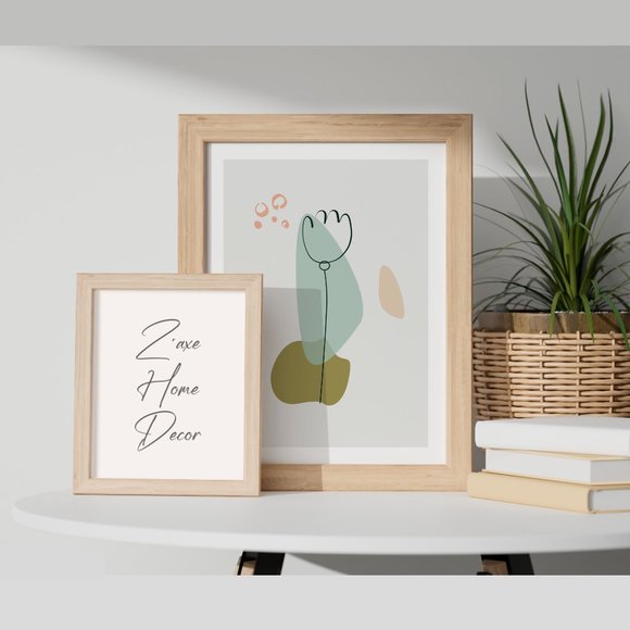 Modern Minimalist Abstract Nature Boho Wall Art Print Home Decor [No Fra… - Picture 5 of 6